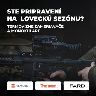 NOVINKA V NAŠOM SORTIMENTE TERMOVÍZNE ZARIADENIA Termovízia, technológia schopná detekovať tepelné žiarenie, zásadne mení...