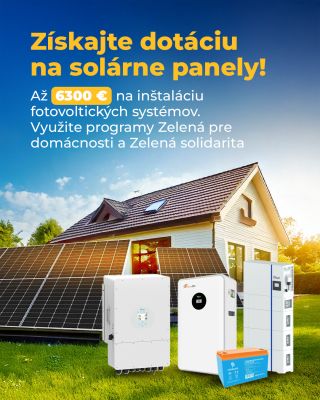 Ušetrite na elektrine so solárnymi panelmi! ☀️⚡️ Využite výhody obnoviteľnej energie a získajte štátne dotácie na...